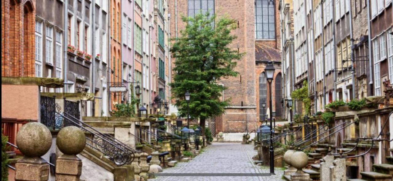 Apartament Mariacka W Sercu Gdanska Exteriör bild