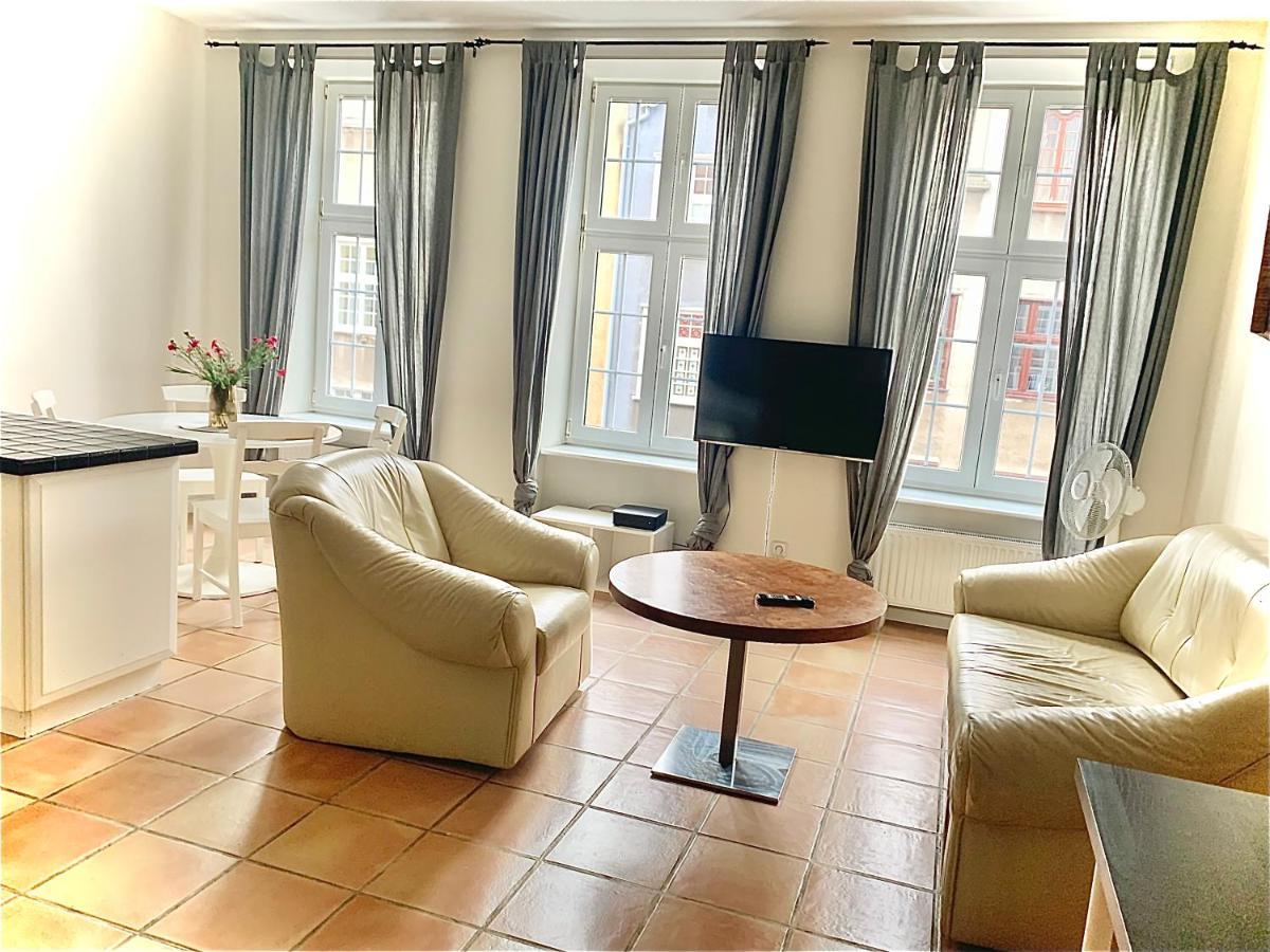 Apartament Mariacka W Sercu Gdanska Exteriör bild